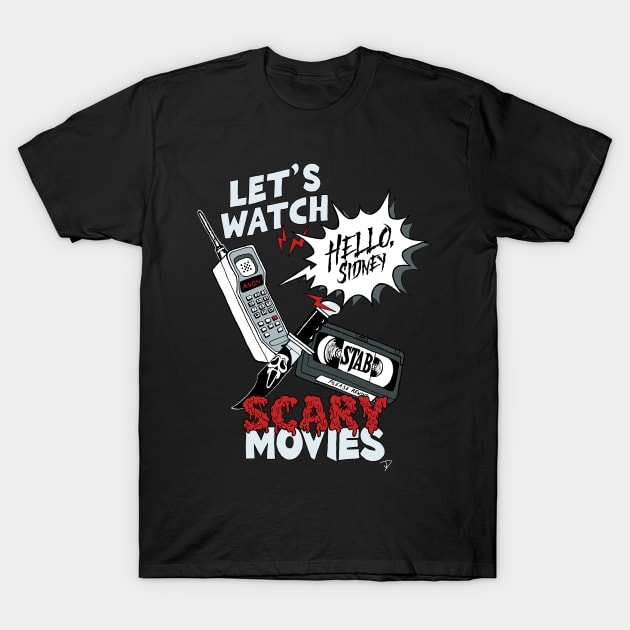 Scary Movies T-Shirt by MarvelouslyMacabre